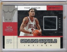 2003-04 Fleer Genuine Insider Tyson Chandler Genuine Article Jersey #168/400