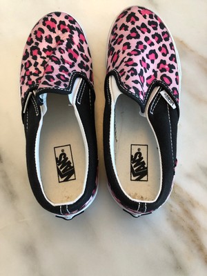 girls leopard print vans
