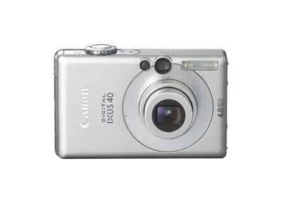 Canon IXUS 40 / PowerShot SD300 DIGITAL ELPH 4.0MP Digitalkamera - Silber