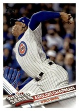 Aroldis Chapman 2017 Topps Series 1 World Series Card #39
