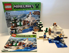 LEGO Minecraft The Snow Hideout 21120 327 pcs Complete w/ Box