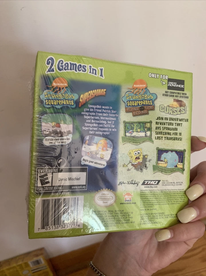 SpongeBob Revenge of the Flying Dutchman & Supersponge Nintendo Game Boy Advance - Image 3 of 4