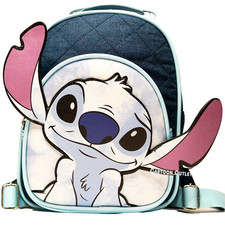 Disney Lilo And Stitch Mini Backpack Ladies Small Purse Travel Bag Licensed Gift