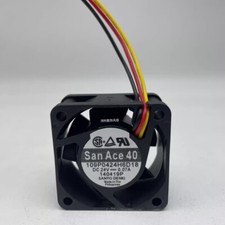 Sanyo 109P0424H6D18 DC24V 0.07A 3-Wire Silent Cooling Fan