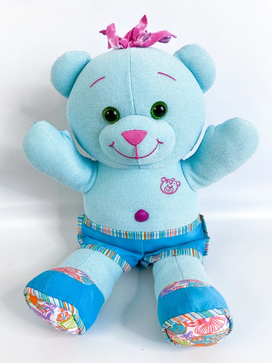 Doodle Bear Blue Bear Plush 