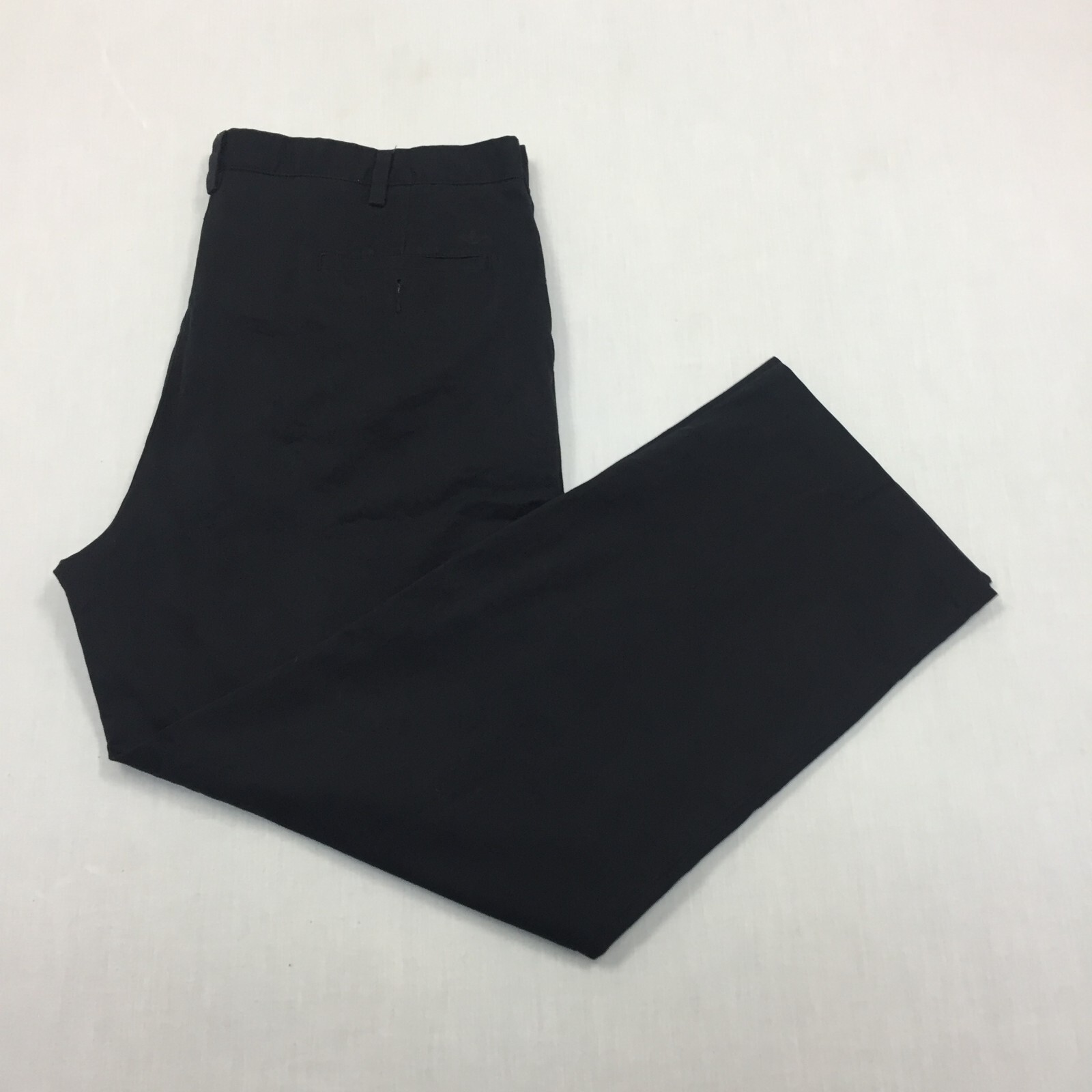Dockers D3 Chino Trousers Cotton Pants Straight Fit Mens Size 40W 30L Black