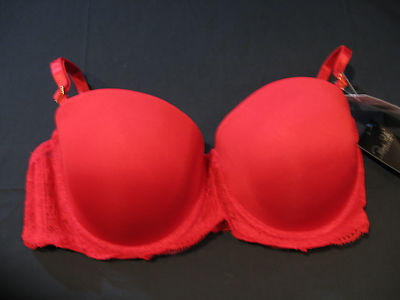 Rene Rofe 22834  Get Kissed Push Up Bra  Convertible Straps Pick size/color NWT