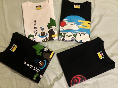NWT Bathing Ape Bape Made in Japan Culture Tshirt Graphic Tee