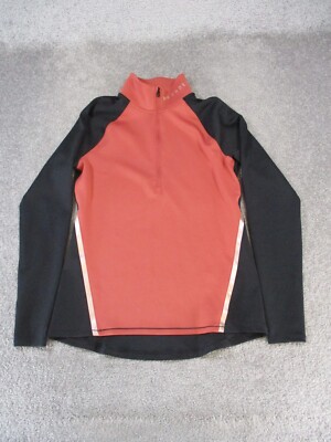 Under Armor Jacket Womens Large Black Pink Cold Gear *