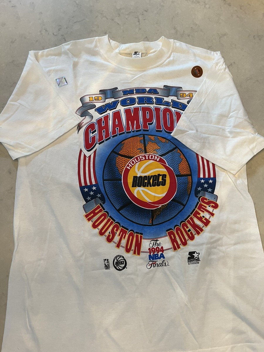 New 1994 Houston Rockets NBA World Champions T-shirt never