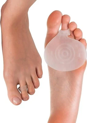 Ball Of Foot Cushion Gel Pads Insoles Pain Relief Forefoot Metatarsal Support UK