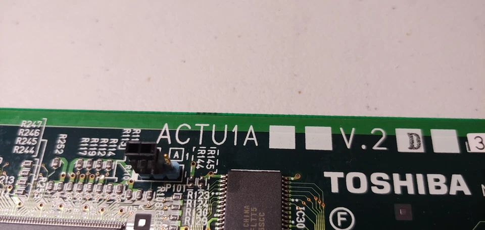 Toshiba ACTU1A Processor Board w/ AETS1A, AMDS1A, BSIS1A & ARCS1A - Image 3 of 4