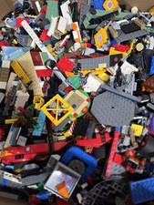 4 pound LBS of Bulk Lego Cleaned Bricks other assorted pieces Lot
