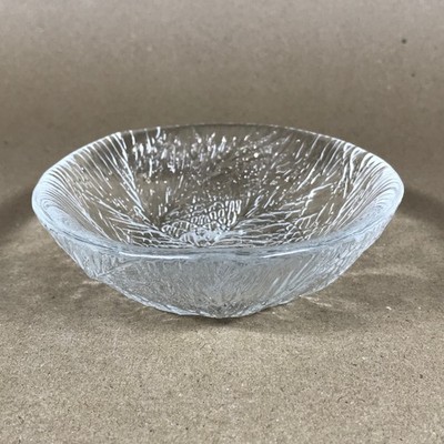 Vintage Hadeland Norwegen Furu schwere dicke Glas Dippschale Gewürzschale
