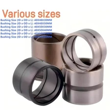 40MM Excavator Bucket Bushing (ID x OD x L) Pivot Pin Bushing Kit BEARING SLEEVE