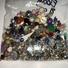 8 Ozs Mixed Loose Beads Bulk Lot for Jewelry Making Crafting DlY. Ready To Use