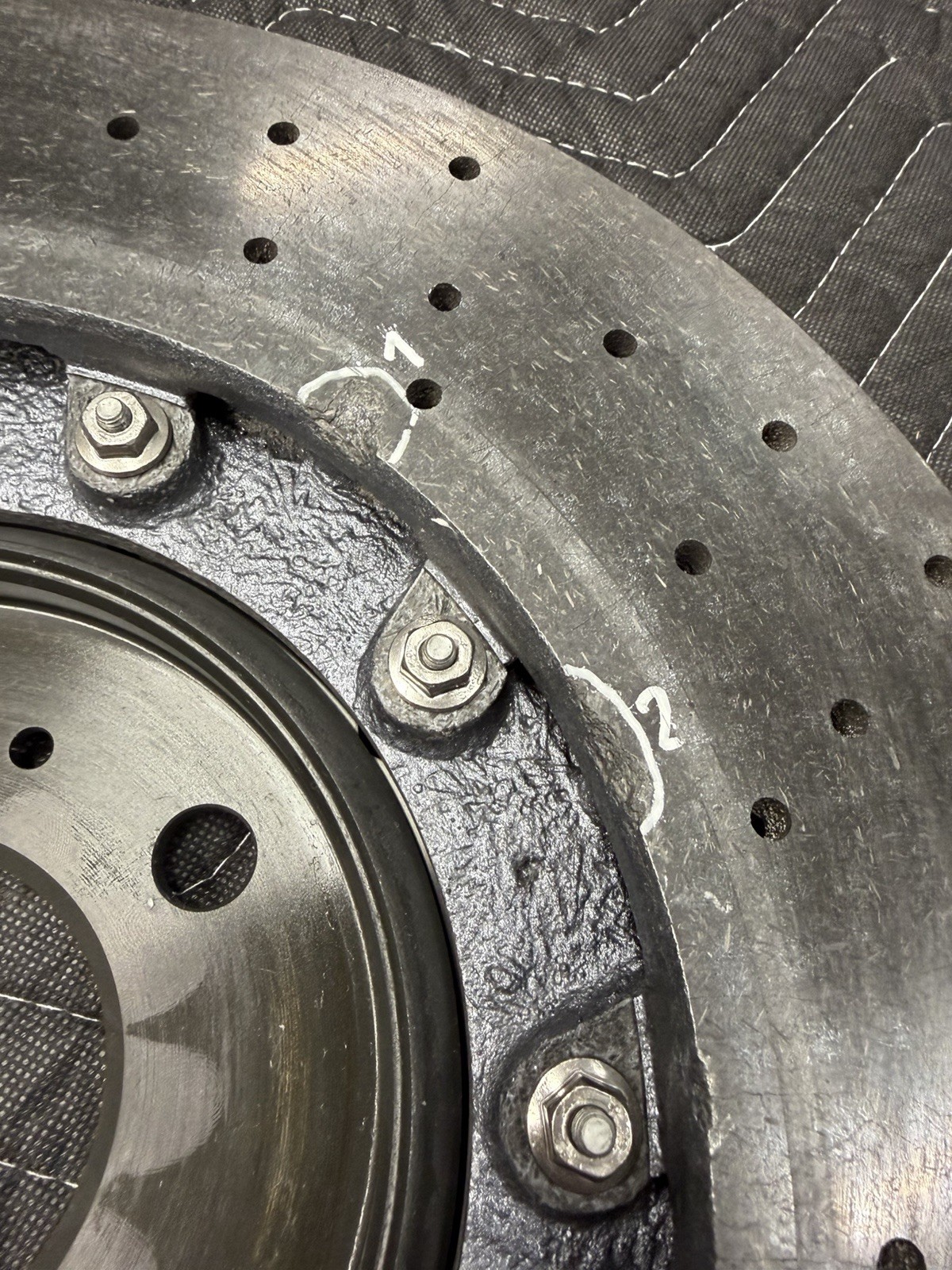 Audi R8 Rear Left Ceramic Brake Disc 4S0615601C
