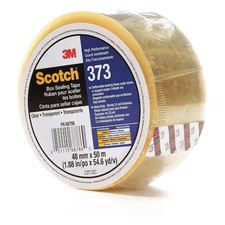 Scotch 373 Carton Sealing Tape, Clear, 48Mm X 50M