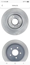 Carquest Premium Yh145740p Rear Brake Rotor Fits Buick Cadillac