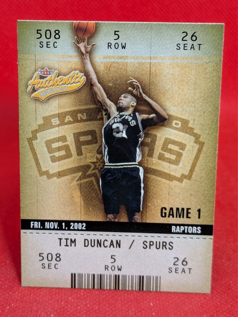 Tim Duncan Cards - Rookies, Commons, Inserts -- COMPLETE YOUR SET -- YOU PICK