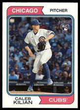 2023 Topps Heritage Caleb Kilian Rookie Chicago Cubs #92