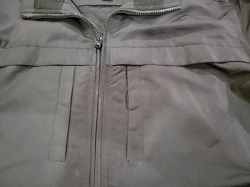 Michael Kors Black 100% Polyester Jacket Men Size Medium Lined Lightweight - Picture 3 of 19