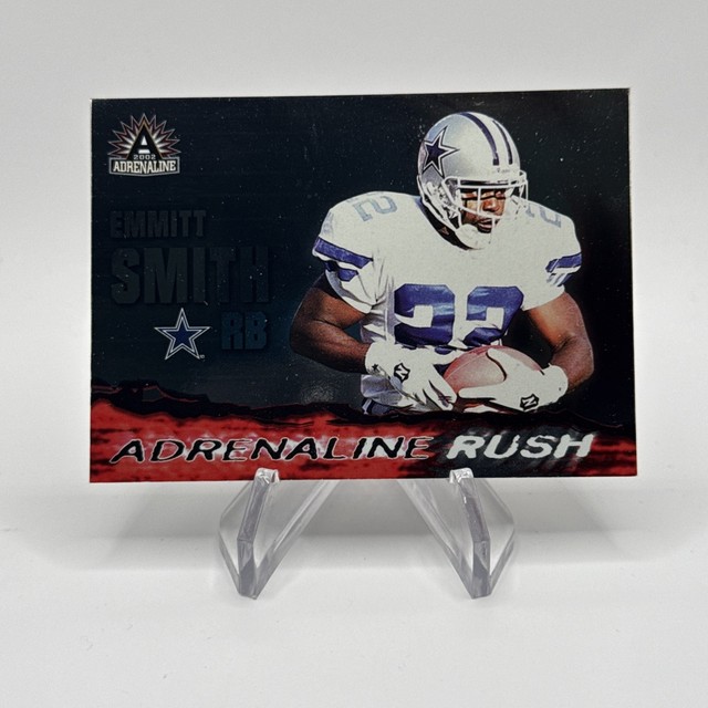 2002 Pacific Adrenaline Rush Emmitt Smith #6 HOF Dallas Cowboys