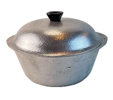 VTG Hammercraft Club Aluminum 10" 4.5 Qt Dutch Oven Soup Stock Pot Roaster & Lid