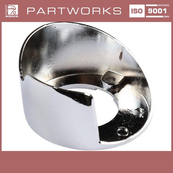 Konsole Blinker FüR Porsche 356 B/C Vorne Rechts Chrom-image