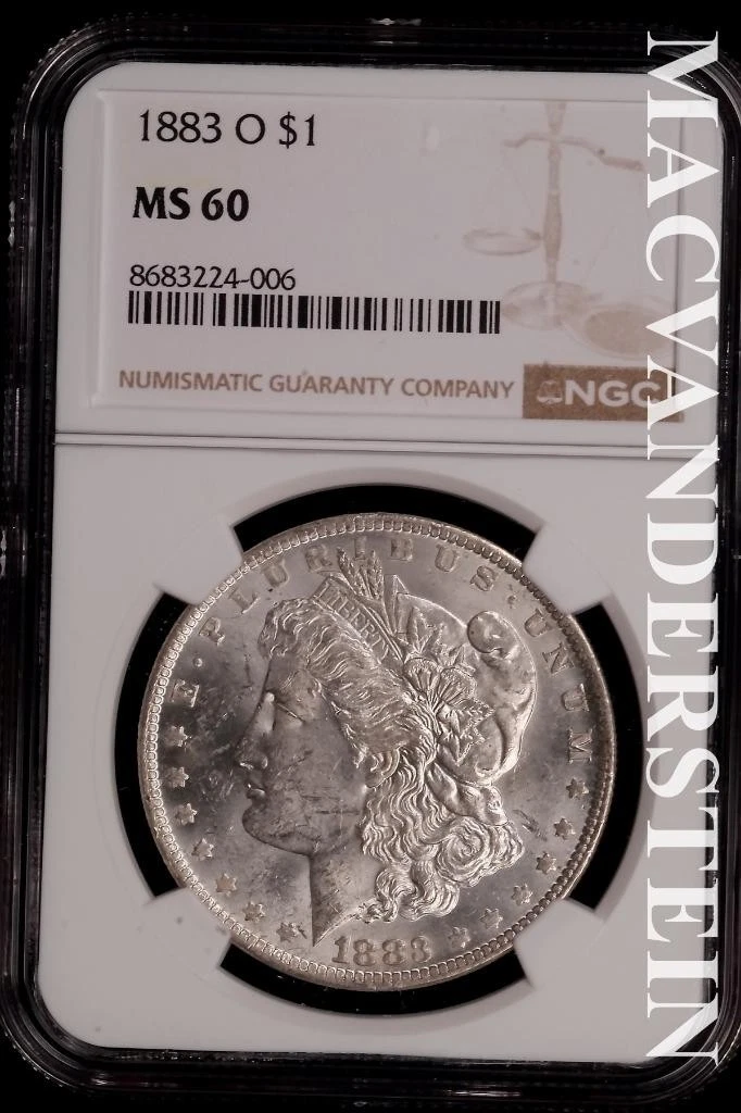 コ*ア様 モーガン銀貨 1883年と1921年セット MS 60 Graded 1883 Year Morgan US Dollars (1878-1921) for sale | eBay