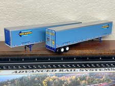 WERNER ENTERPRISES PAIR of TWO 53ft DURAPLATE...