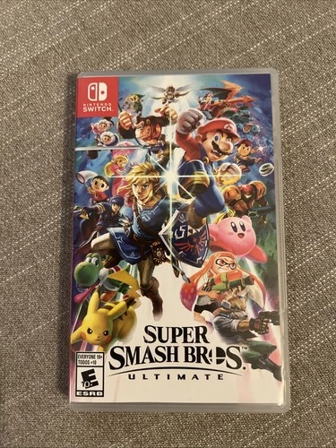 Super Smash Bros. Ultimate Nintendo Switch - Cartridge + Case (Pre-Owned)