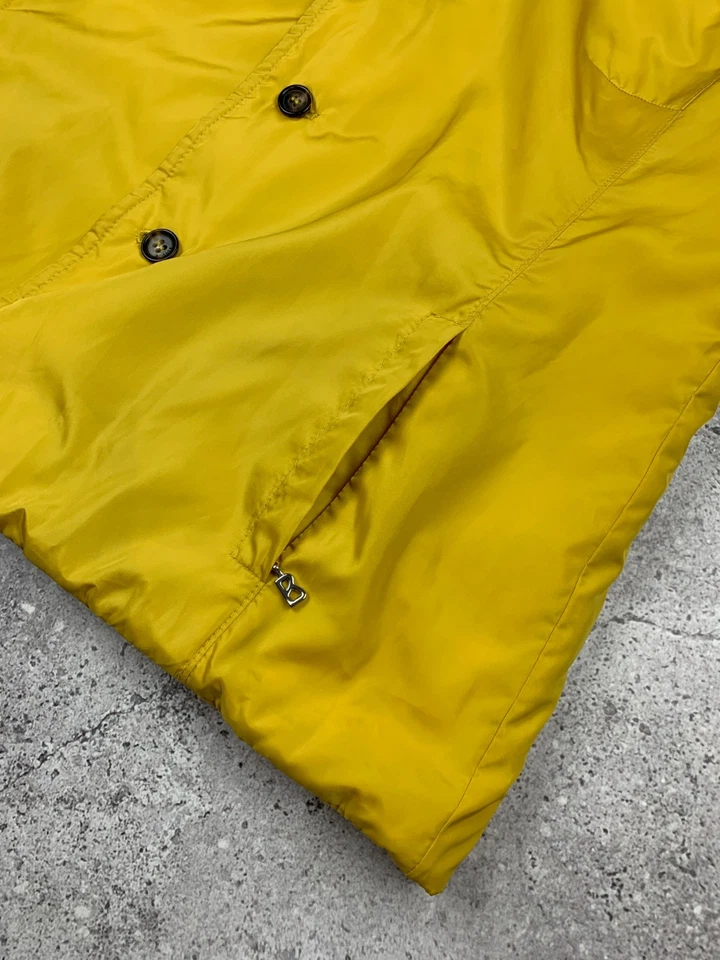 Bogner Women’s Double-Sided Quilted Vest Jacket Yellow Reversible Size 12 EU 42 - Image 4 of 4