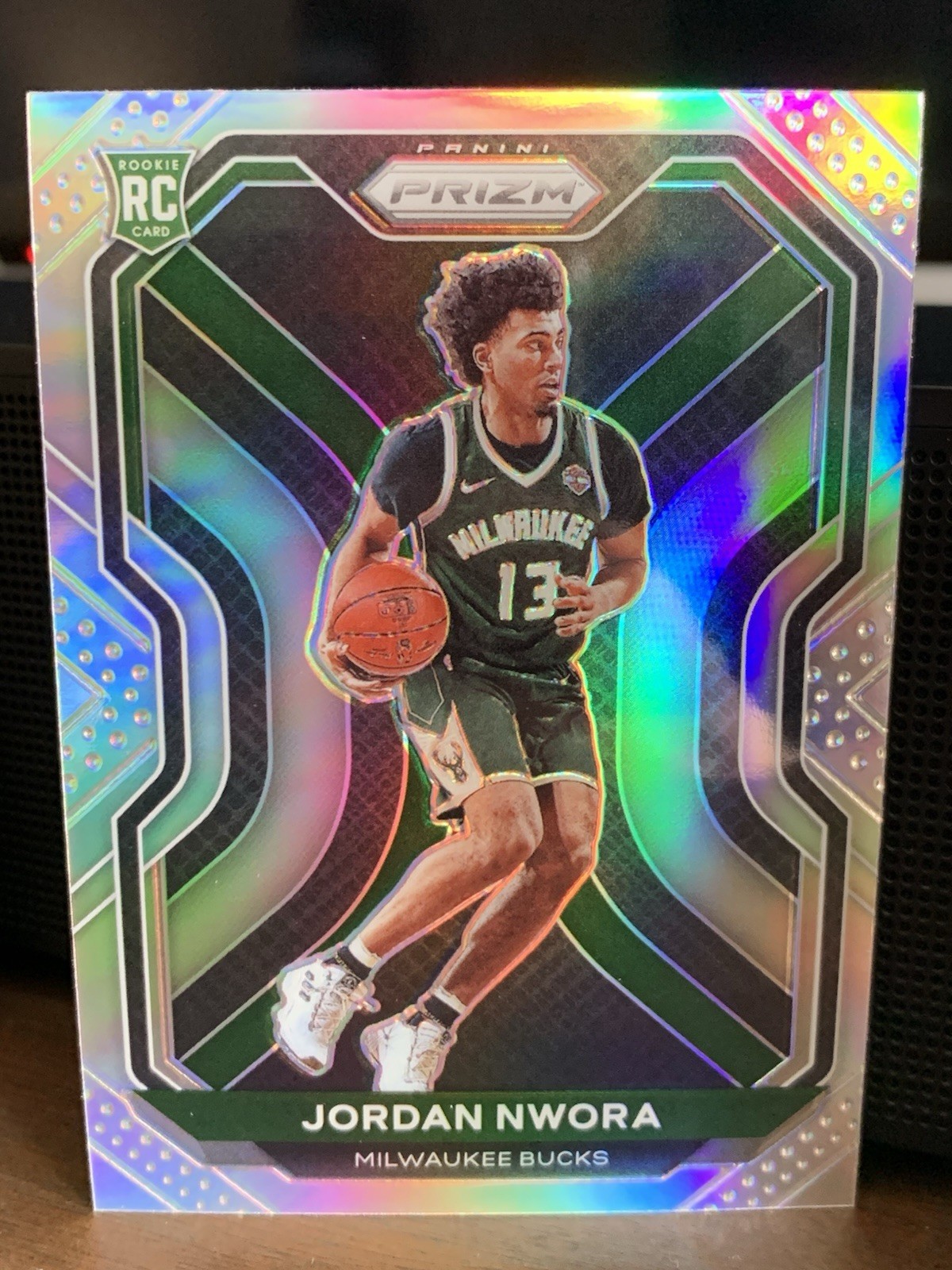 2020-21 Panini Prizm - Silver Prizm #273 Jordan Nwora (RC)