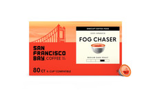 San Francisco Bay Fog Chaser K-Cup Coffee Pods, Medium-Dark Roast, 80ct