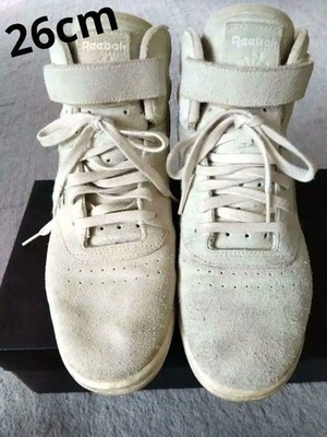 Reebok Classic × United Arrows High-Top Suede Sneaker 26 cm Beige Gebraucht