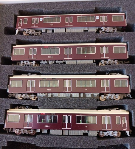 Microace Hankyu Railway 9300 Serie 4 Wagen Set gebraucht Japan | Condition: Gebraucht