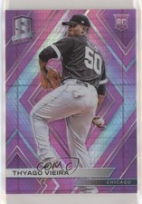 2018 Panini Chronicles Spectra Neon Pink Prizm 69/75 Thyago Vieira #44 0bk