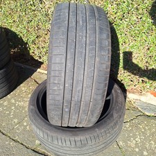 2×RUN FLAT TYRES PIRELLI P ZERO 111 Y 275/40/21 Year 2024 5.5mm-6mm TREAD