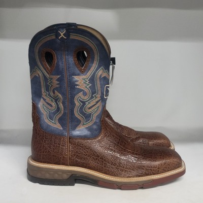 Twisted X 12'' Alloy Toe Boot Brown Mens Size 13D
