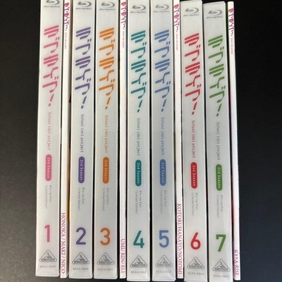Love Live! Staffel 2 Anime Blu-ray Set Vol. 1-7 komplett getestet Japan