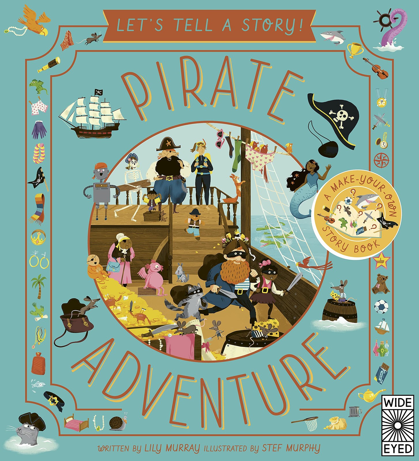 Pirate Adventure (Let's Tell a Story) by Lily Murray (PB 2022) - Image 9