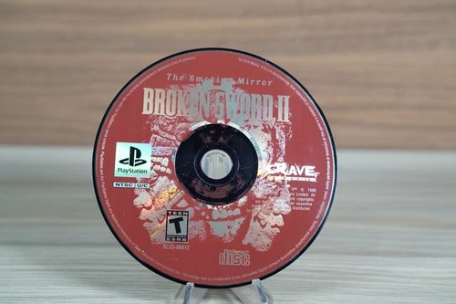 🔥Broken Sword II 2 The Smoking Mirror (PS1, PlayStation 1) Disc Only TESTED🔥