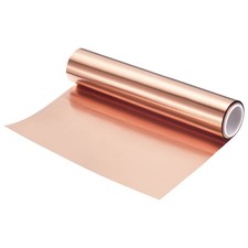 Kupferblechrolle 2000x120x0,05mm 99,9% reines Kupferband Kupferfolie Kupferblech