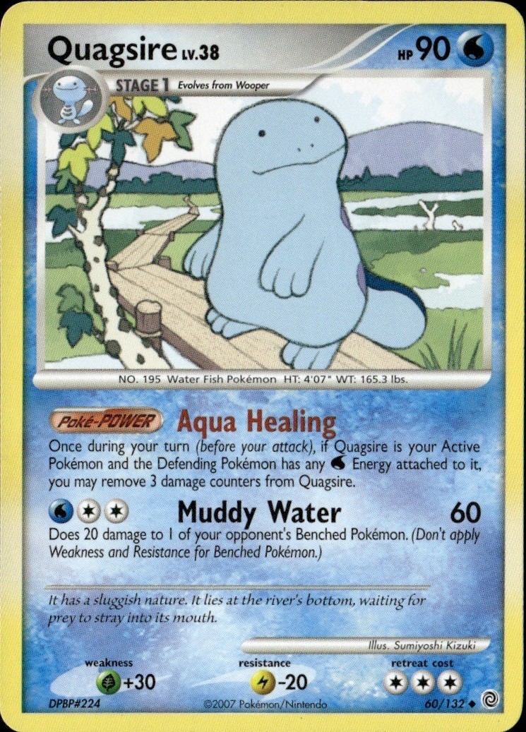 Quagsire Uncommon SW Secret Wonders 60/132 LP