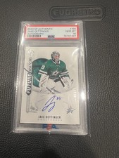 2020-21 SP Authentic Jake Oettinger Future Watch Auto PSA 10 (RC) /999