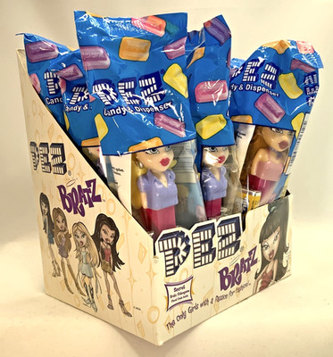 lot of 12 Bratz PEZ Candy Dispensers NIP includes Counter Display Box