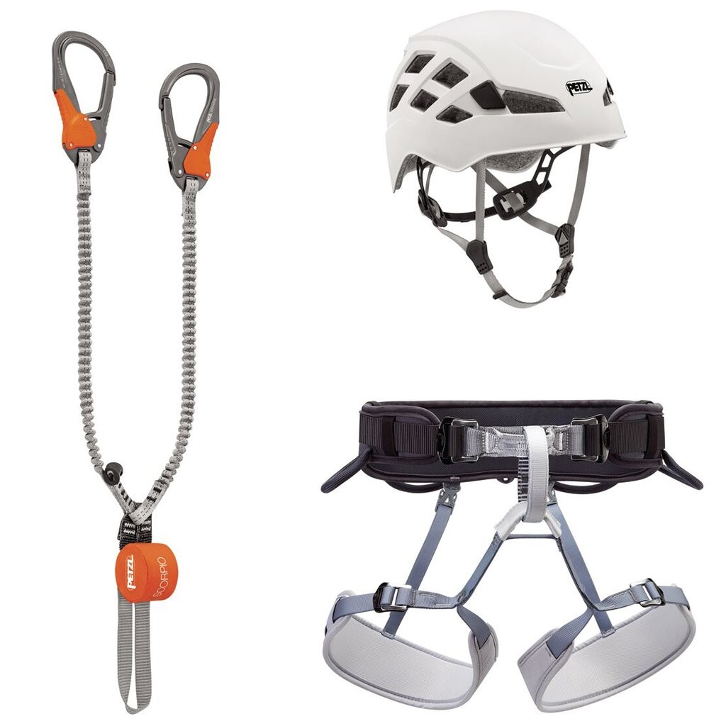 - Kit Petzl Via Ferrata Gancho Talla 2