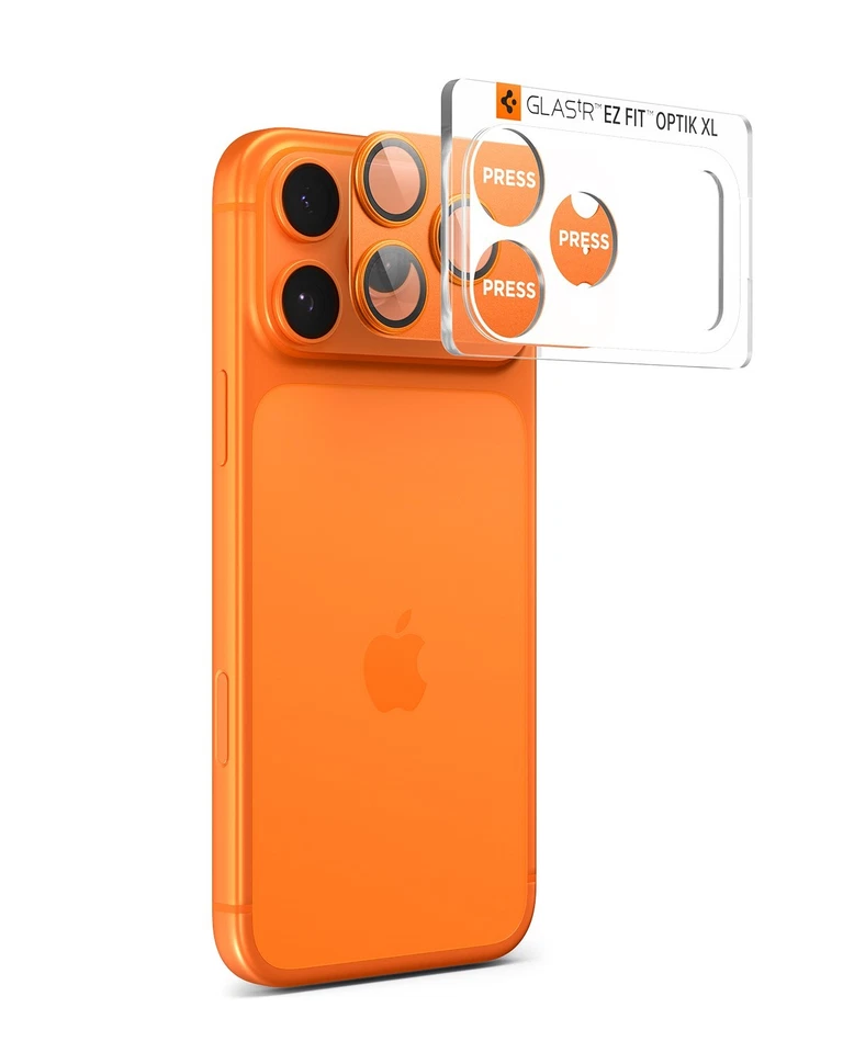 For iPhone 17 Pro Max / Pro | Spigen [ GlasTR Optik Pro XL ] Camera Cover - Image 3 of 4