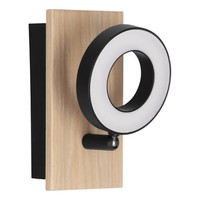 Eglo Wandleuchte Rielves Braun Schwarz 15 X 7 Cm Wandlampen